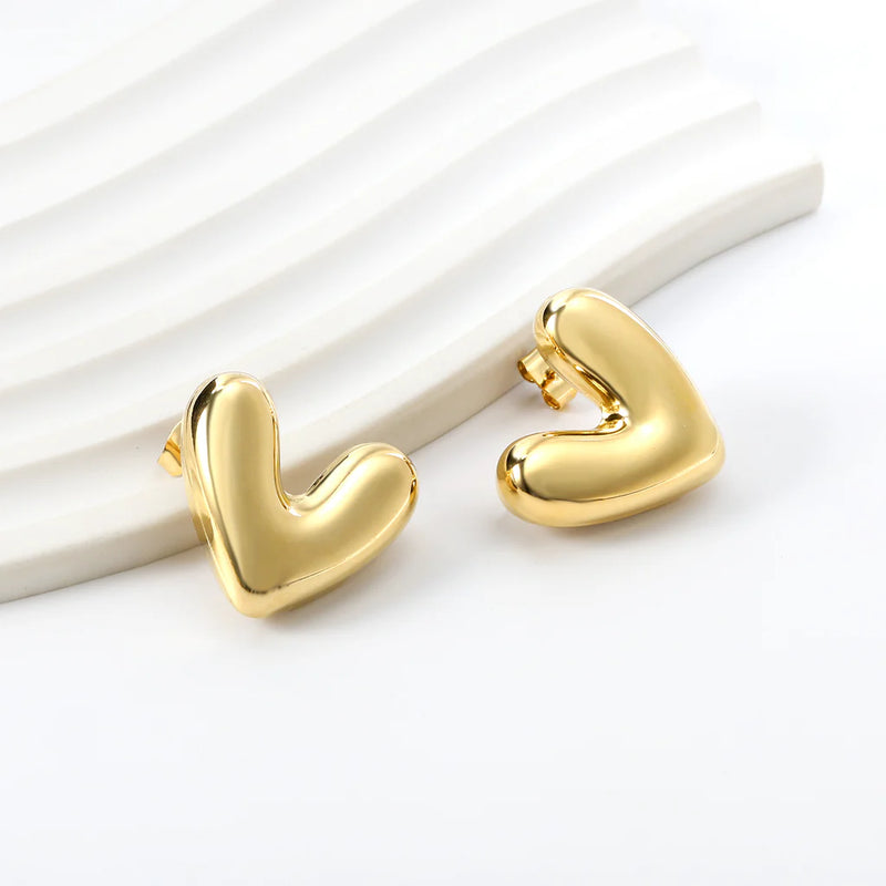Lustrous Love Studs